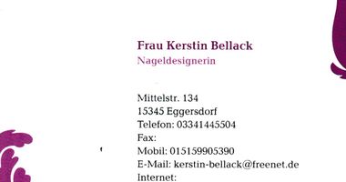 Nageldesign Kerstin Bellack in Petershagen-Eggersdorf