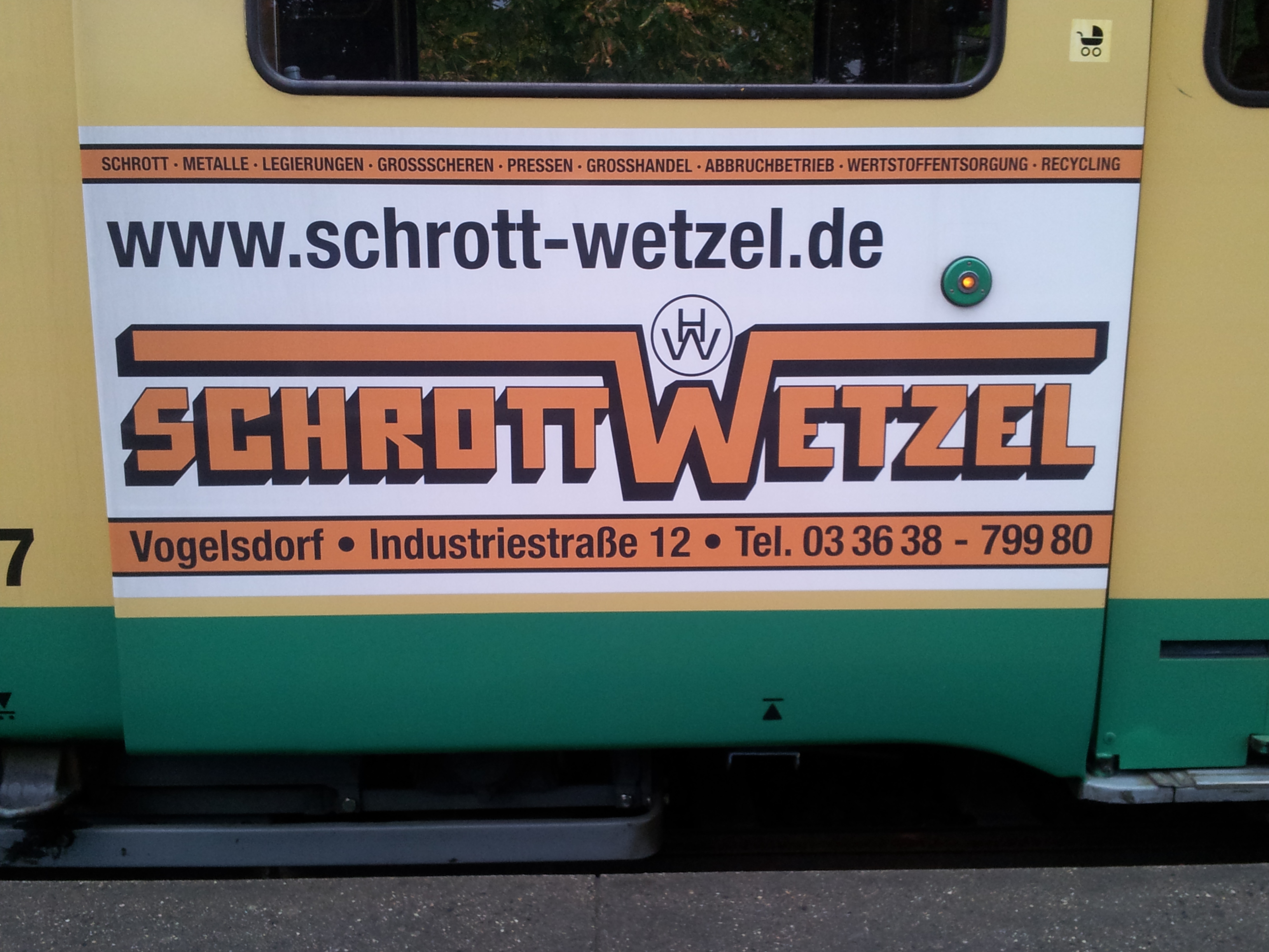 Bild 1 Schrott-Wetzel GmbH in Fredersdorf-Vogelsdorf