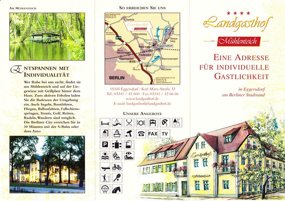 Bild 68 Landgasthof zum Mühlenteich in Eggersdorf
