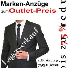 b7 Anzug Outlet & Hochzeitsanzüge Lagerverkauf brandsforfriends.com in Hagen in Westfalen