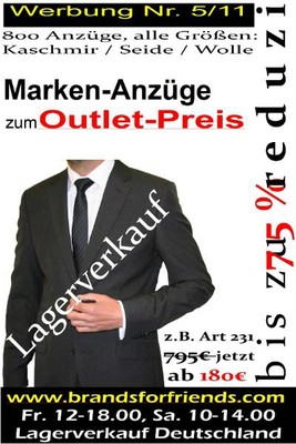 Bild 13 Anzug Outlet und Lagerverkauf Hochzeitsanzüge Brandsforfriends.Com in Hagen