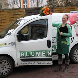 Blumen Lieferung für ganz Halle