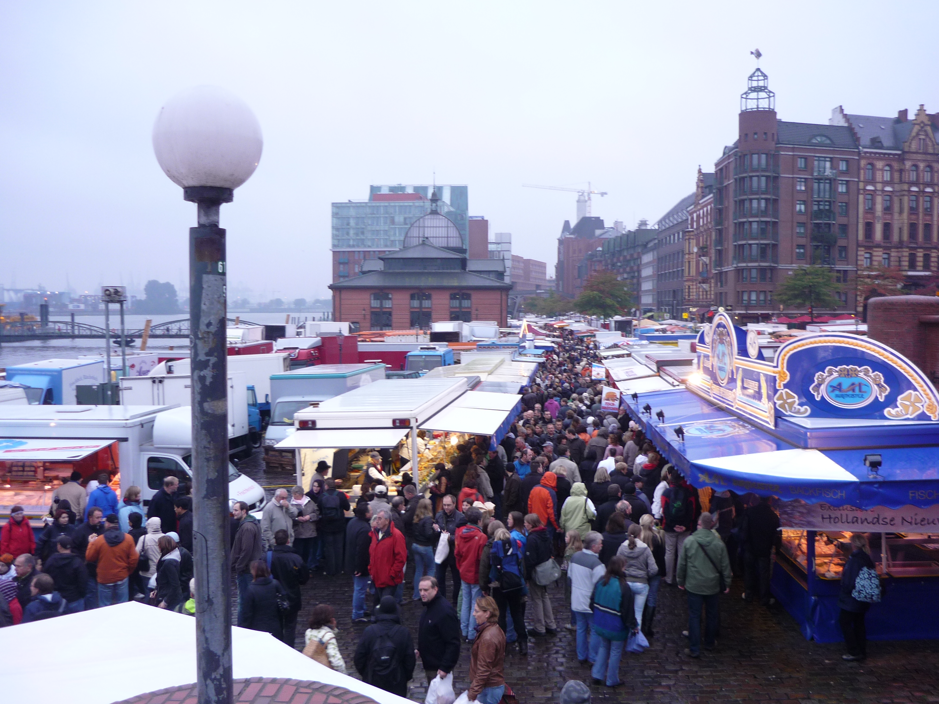 Bild 18 Hamburger Fischmarkt in Altona in Hamburg