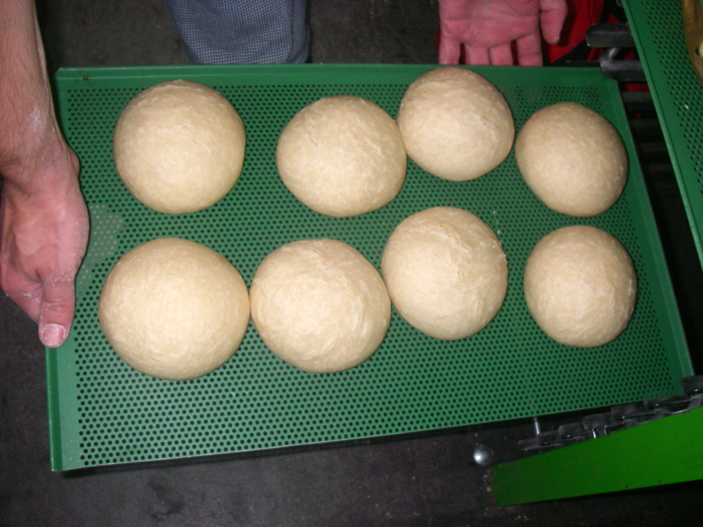 Dampfnudeln in the making