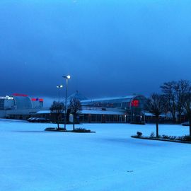 SANDER CENTER im Nebel