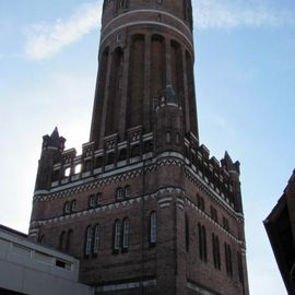 Der ehemalige Wasserturm dient heute als Aussichtsturm