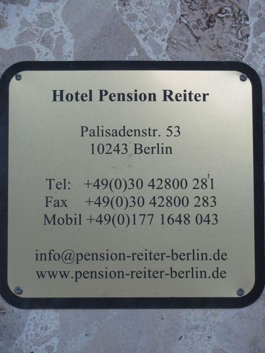 Nutzerbilder Hotel Pension Reiter