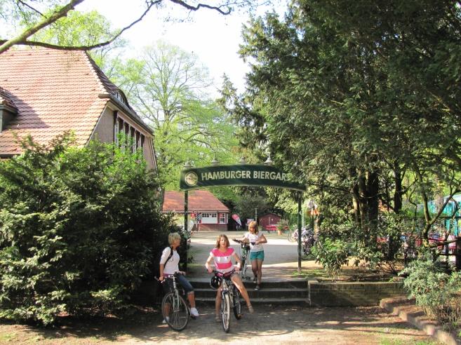 Der Biergarten des Landhaus Walter