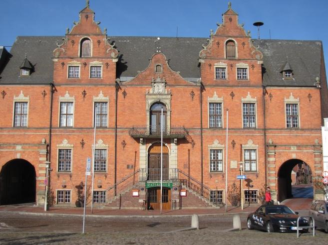 Das historische Rathaus von Glückstadt