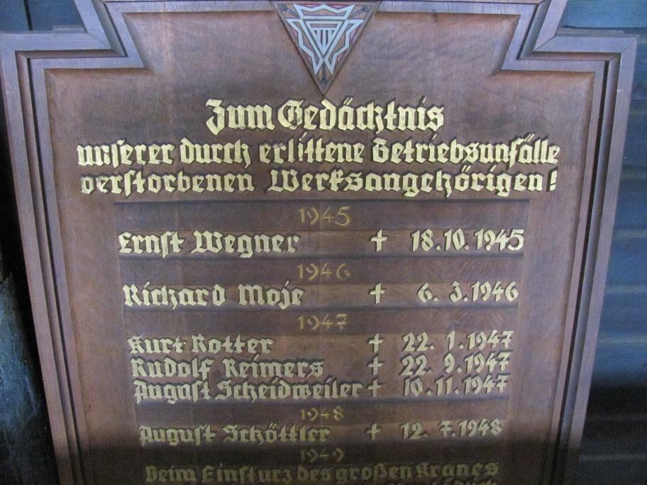 Gedenktafel im Hafenmuseum Hamburg