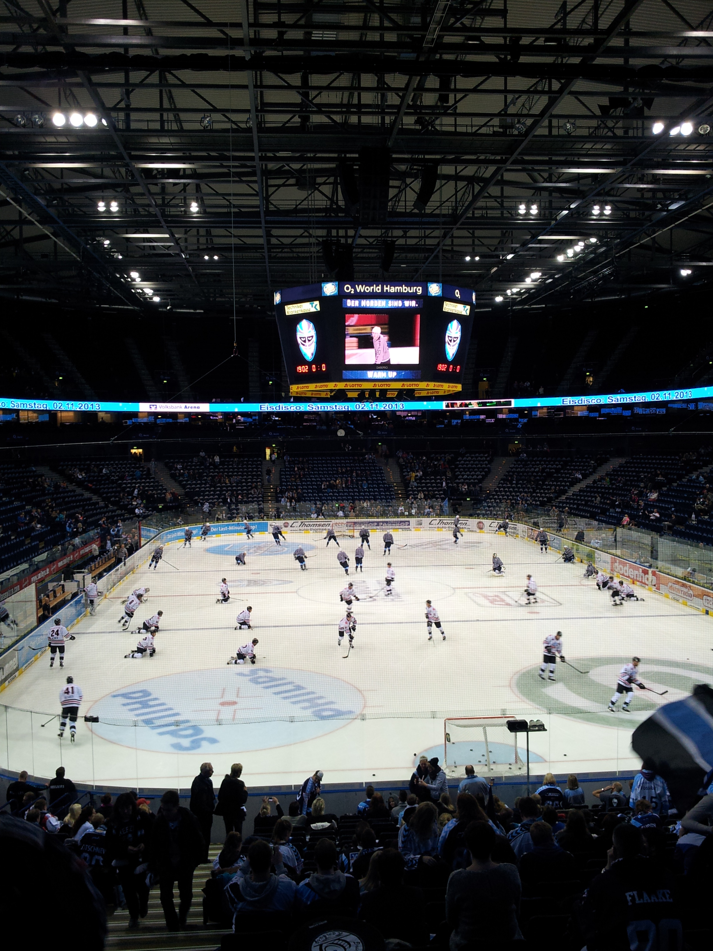 Hamburg Freezers in der O2 World