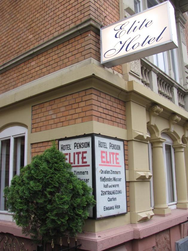 Hotel Elite Heidelberg: In allen Zimmern fließendes Wasser (kalt &amp; warm)