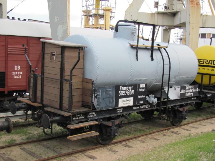 Alter Güterwagen im Hafenmuseum Hamburg