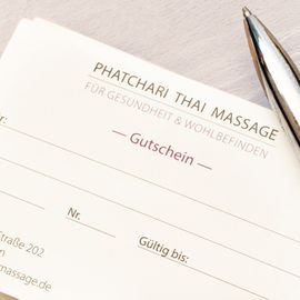 Massage Gutschein