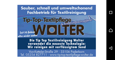 Tip-Top-Textilpflege-Wolter in Wadersloh