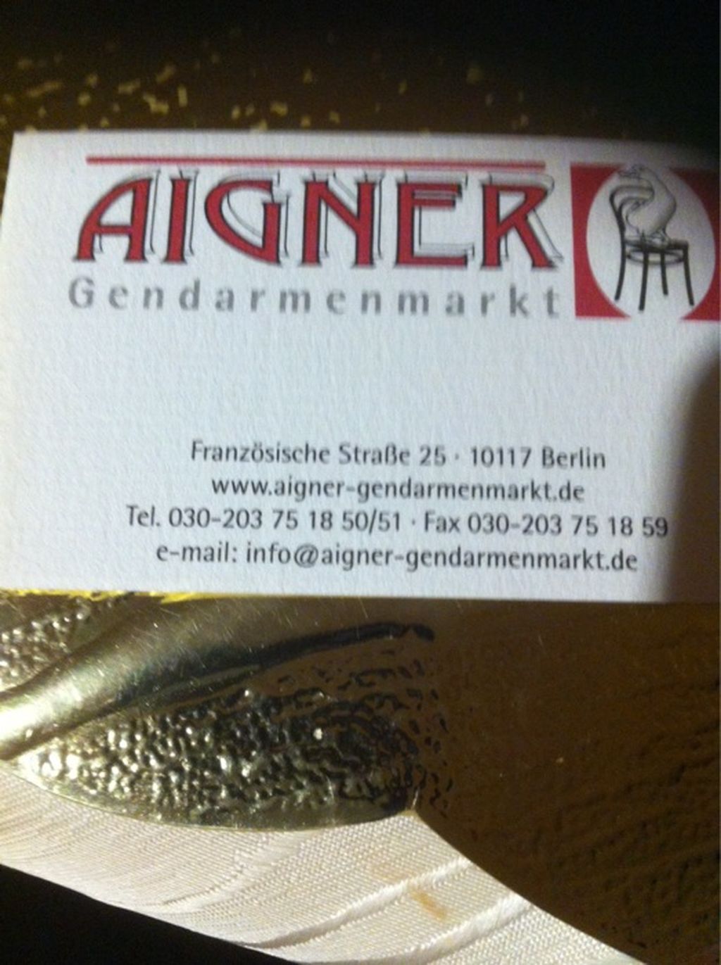 Nutzerfoto 2 Aigner-Gendarmenmarkt Restaurant