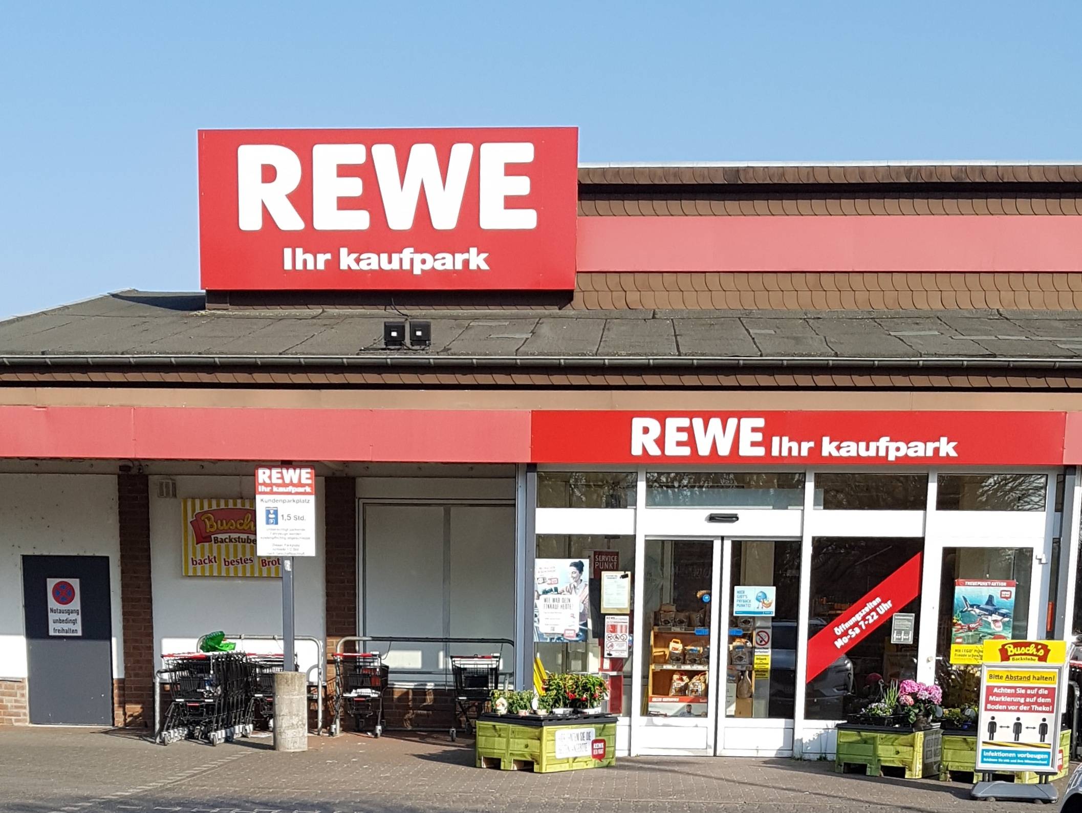 Bild 8 REWE in Leverkusen / Opladen