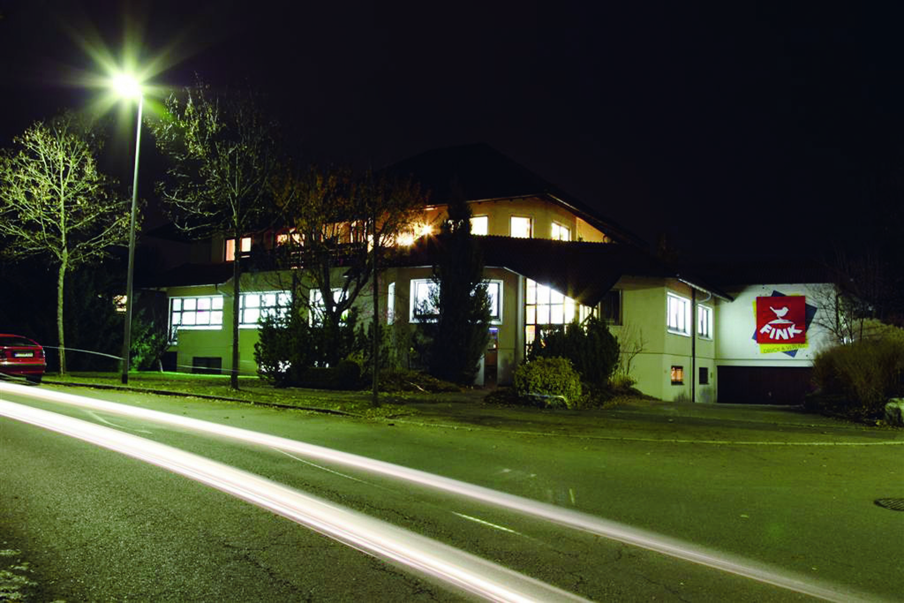 Im schönen naturverbundenen Industriegebiet Sandwiesen.