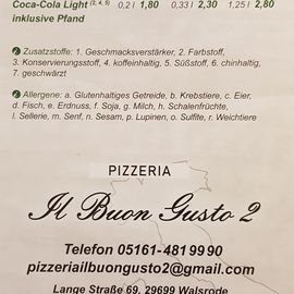 Pizzeria Il Buon Gusto 2 in Walsrode