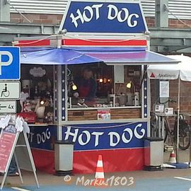 Hot Dog de luxe in Lübeck