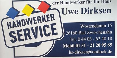 Handwerker Service Uwe Dirksen in Bad Zwischenahn