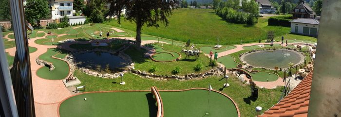 Adventure Golf Anlage Panorama