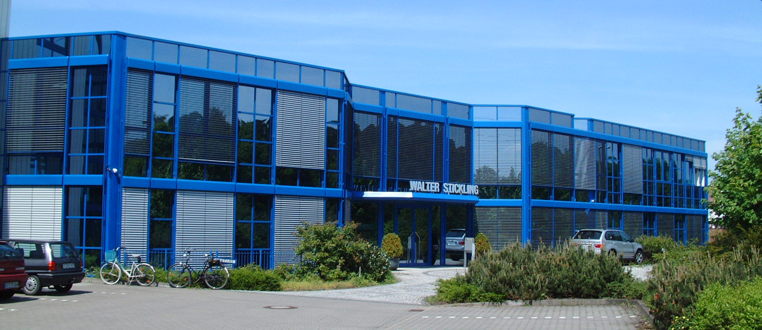 Bürofassade am Standort Gütersloh