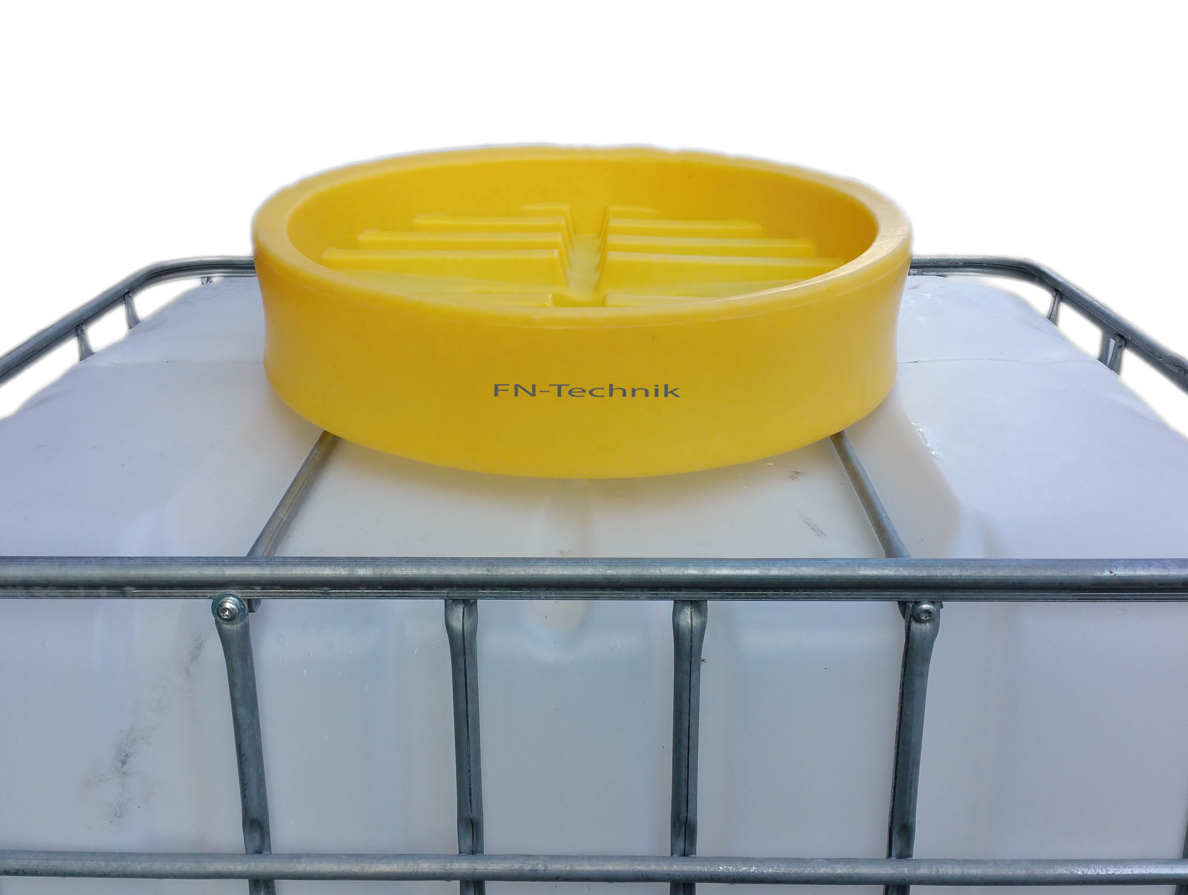 IBC Container Trichter Einf&uuml;llhilfe mit Deckel

zum sicheren und umweltfreundlichen bef&uuml;llen von IBC Containern