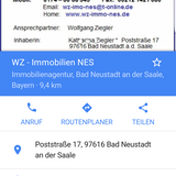 Ziegler Wolfgang Immobilien in Bad Neustadt an der Saale