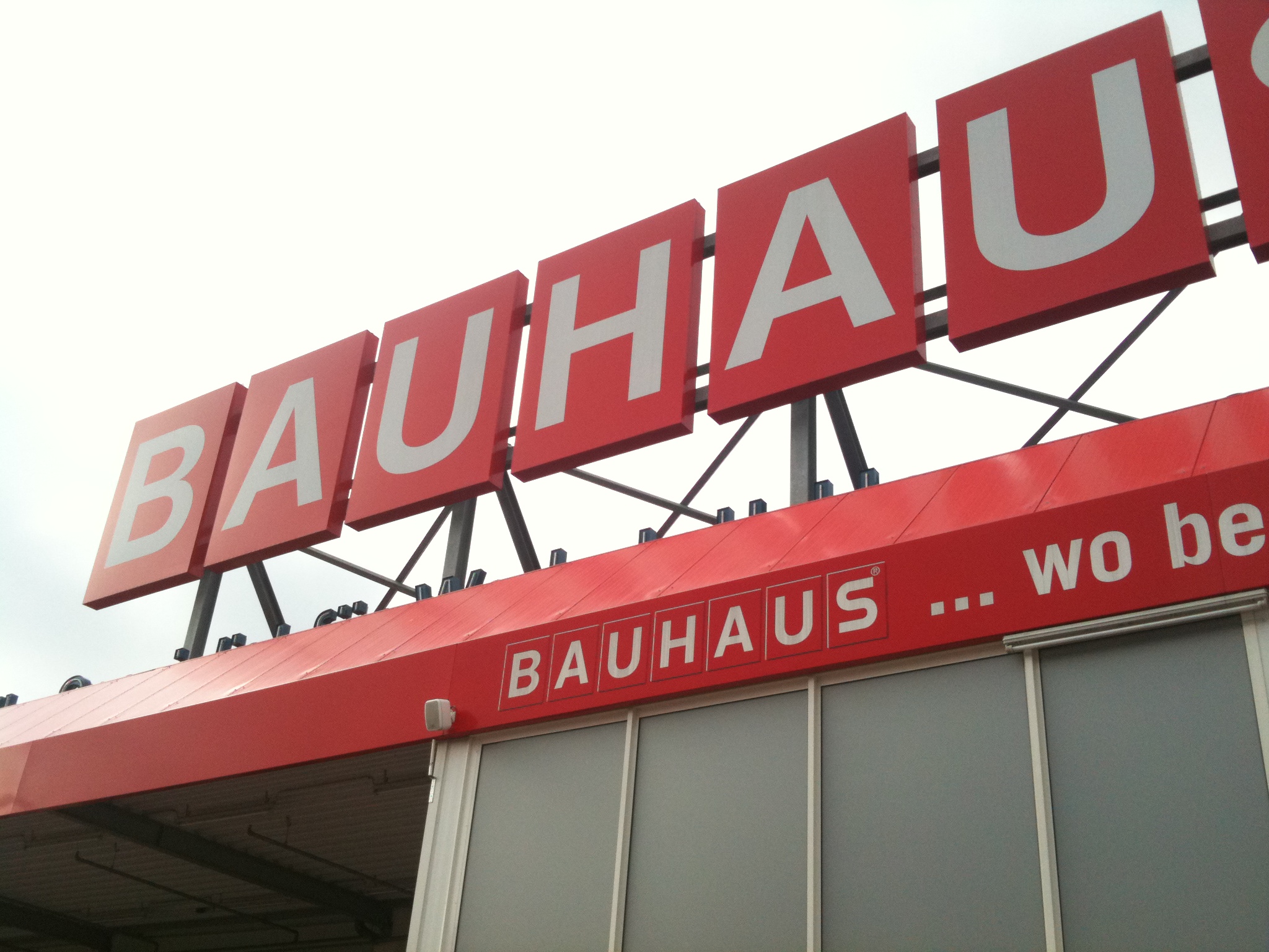 Bauhaus in Wuppertal Oberbarmen