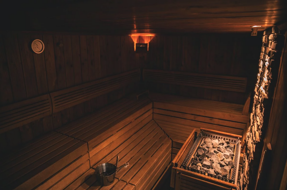 Sauna im Wellnessbereich des FunSportZentrumskornwestheim