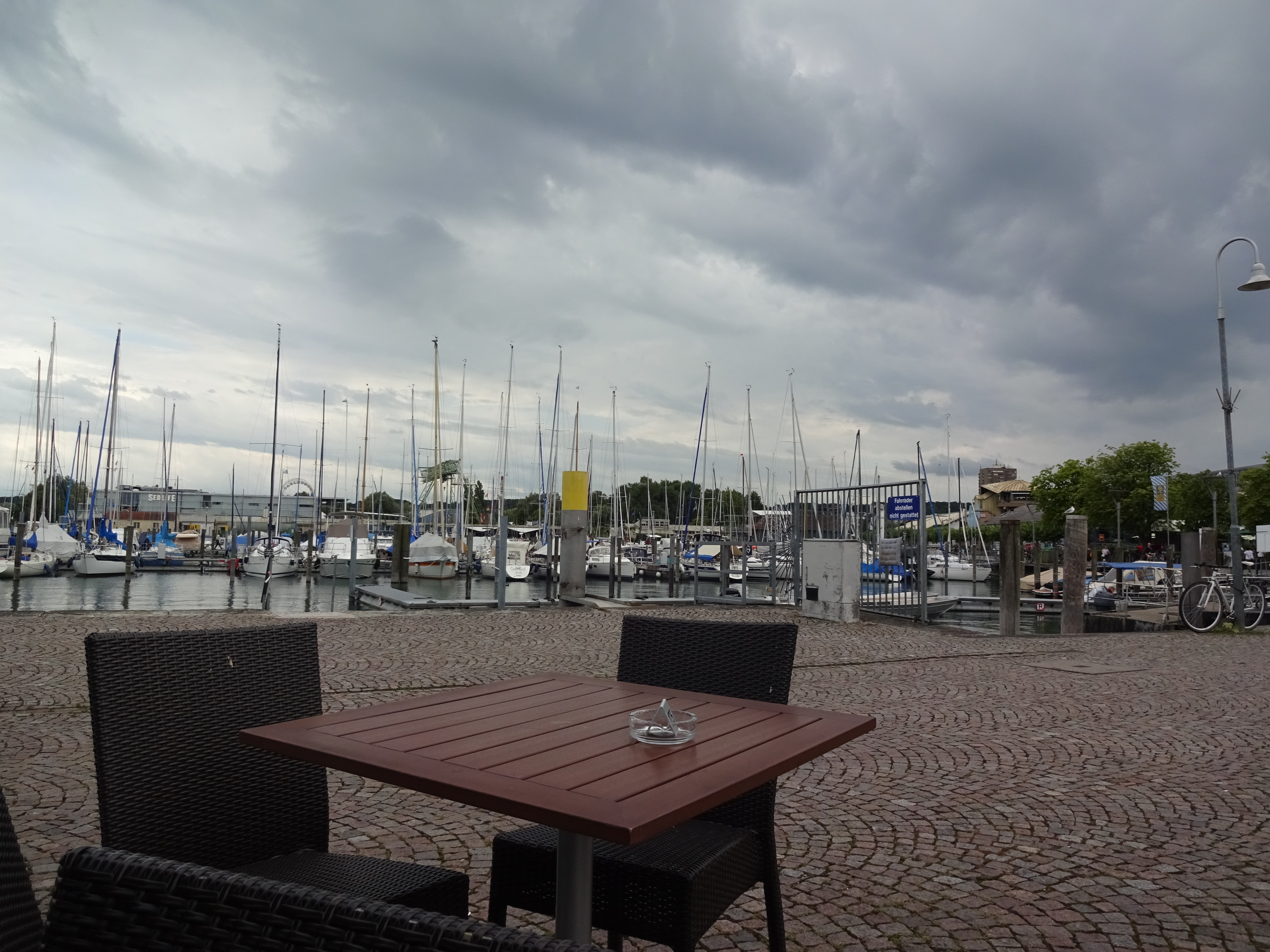 Blick auf Yachthafen Konstanz