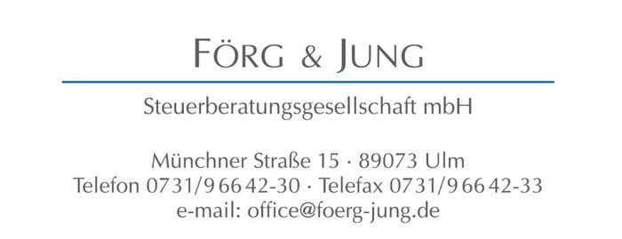 Förg & Jung Steuerberatungsgesellschaft mbH