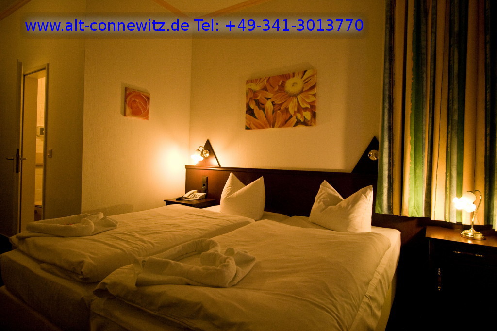 Doppelzimmer Standard im Hotel Alt-Connewitz in Leipzig