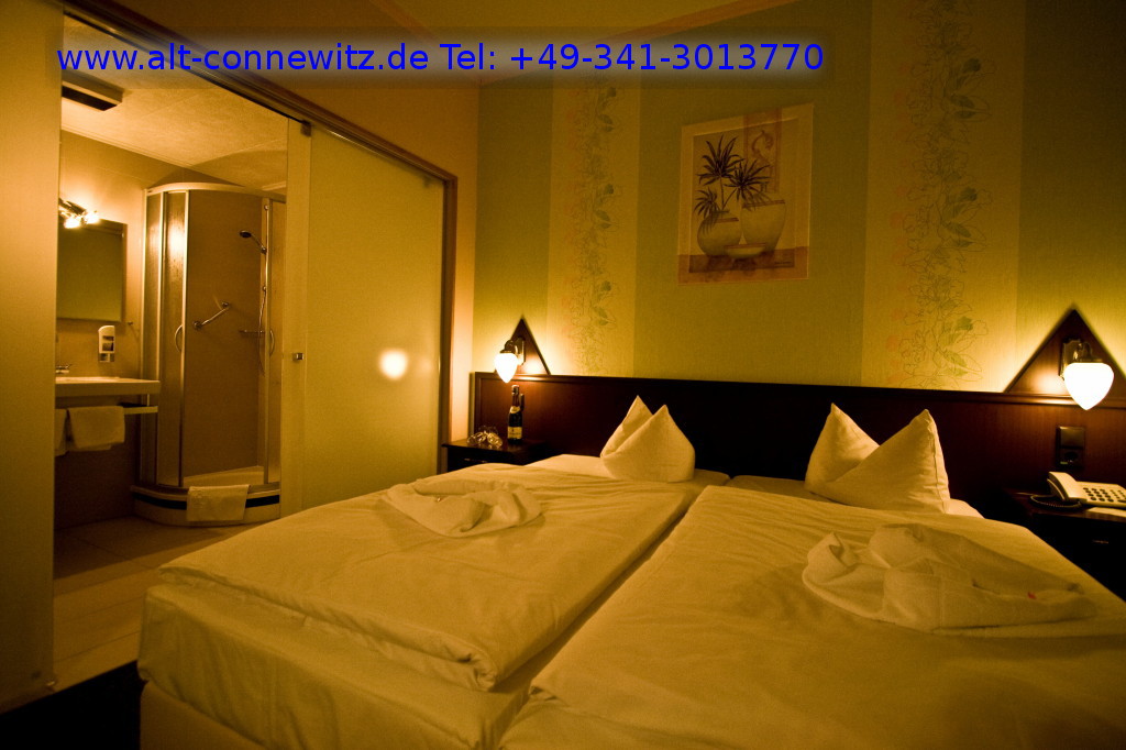 Doppelzimmer im Hotel Alt-Connewitz in Leipzig