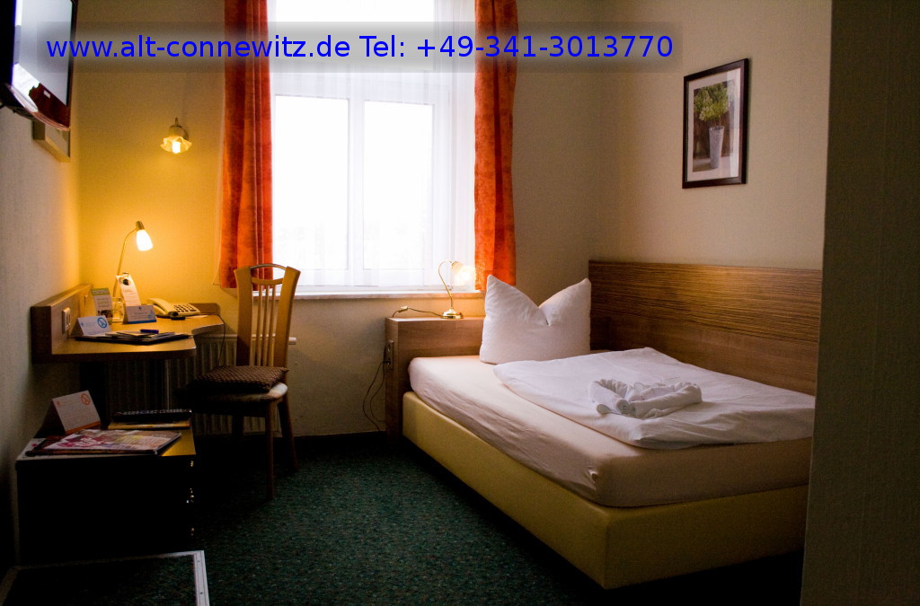 Einzelzimmer im Hotel Alt-Connewitz in Leipzig