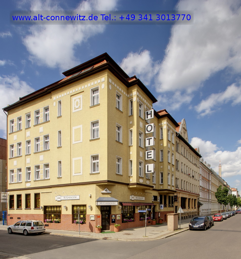 Aussenansicht Hotel in Leipzig Connewitz in Leipzig