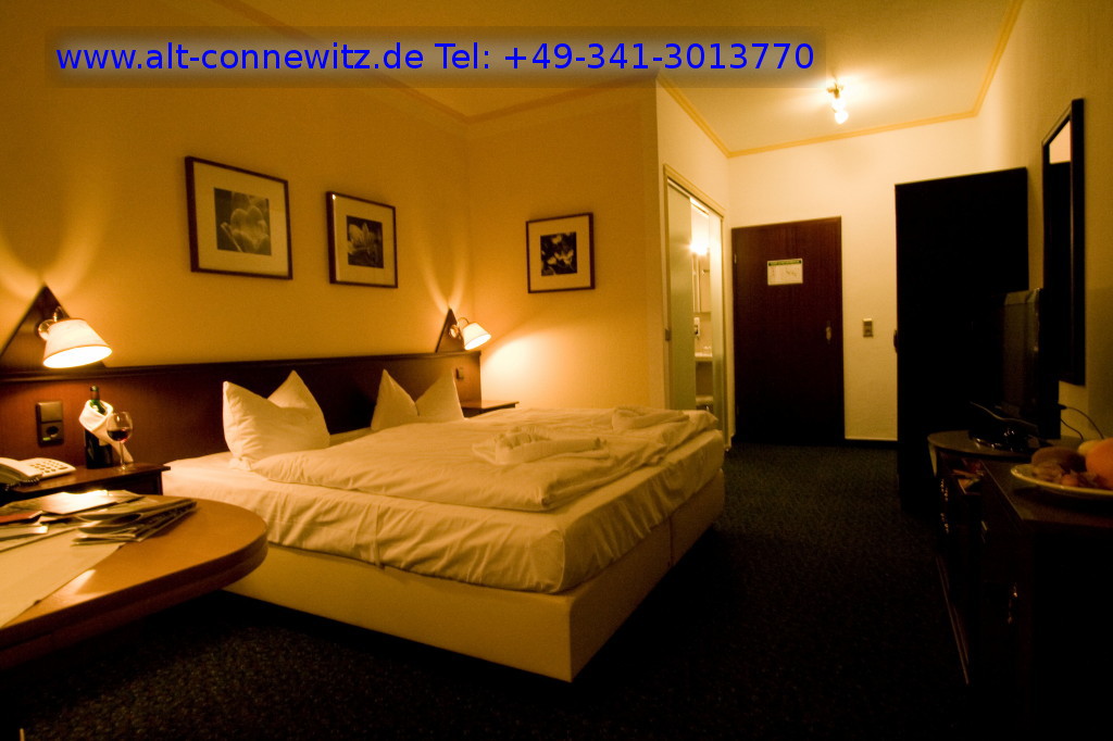 Doppelzimmer Komfort im Hotel Alt-Connewitz in Leipzig