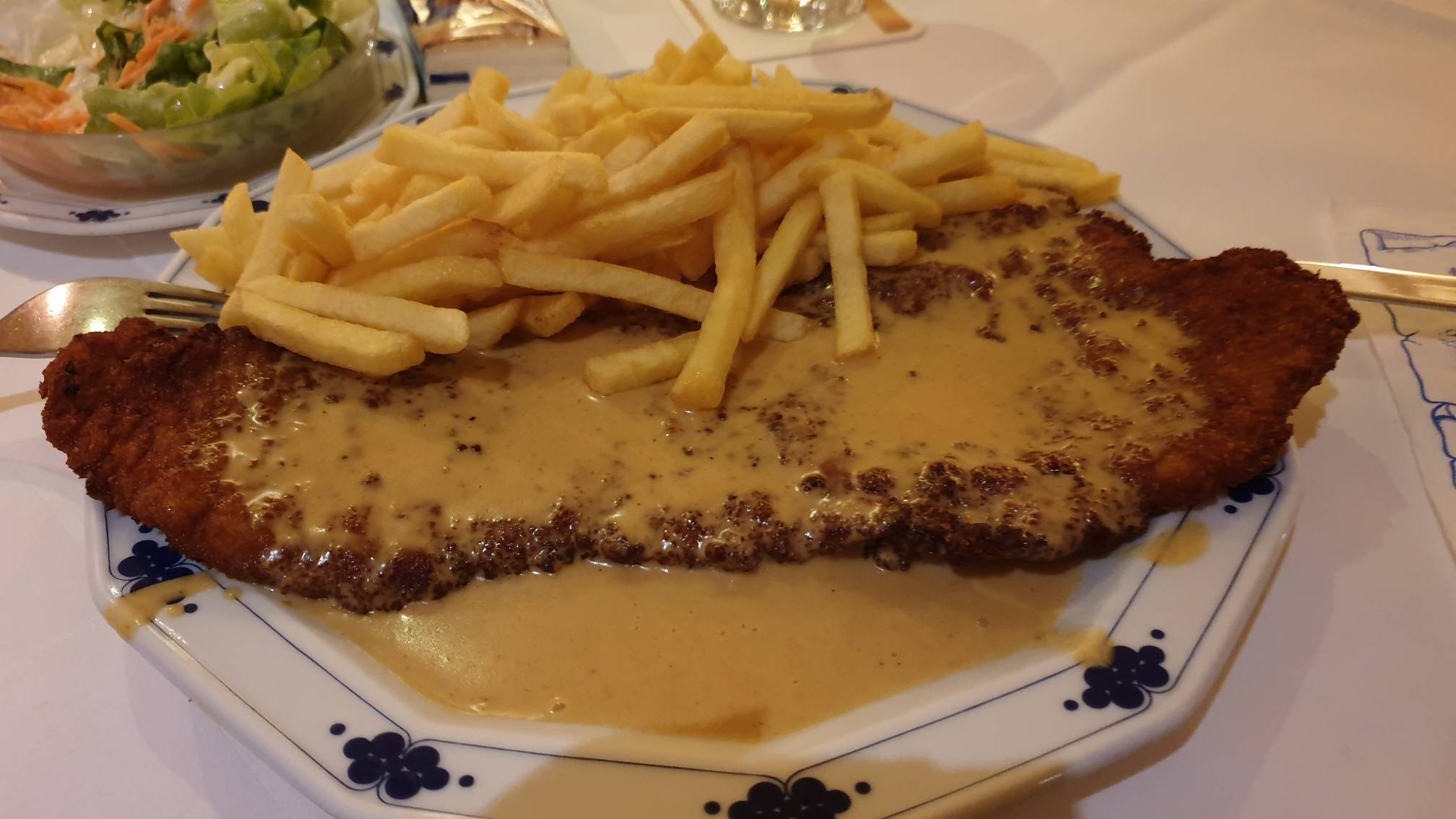 Sahneschnitzel mild