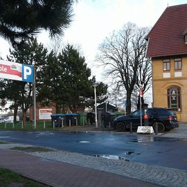 DB BahnPark Parkplatz Bahnhofsvorplatz P1 in Rostock