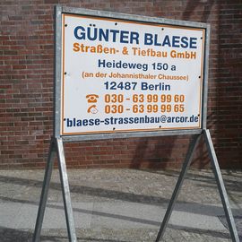 Blaese Straßen und Tiefbau GmbH Günter Straßenbau in Berlin