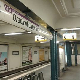 U-Bahnhof Oranienburger Tor in Berlin