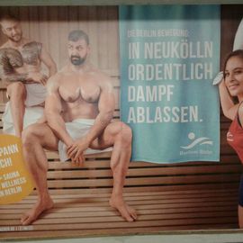 Werbung in Berliner U-Bahnhöfen