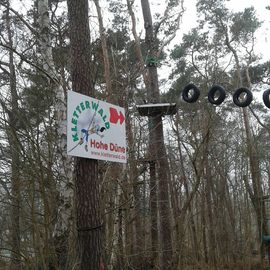 Kletterwald Hohe Düne in Rostock Markgrafenheide