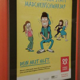 Werbung auf Berliner U-Bahnhöfen