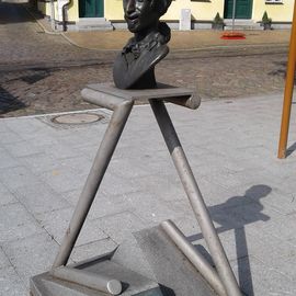 Frank Zappa Denkmal in Bad Doberan
