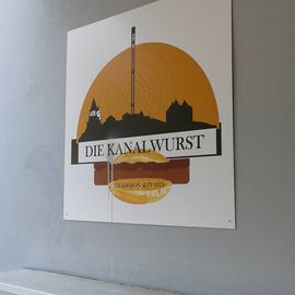 Die Kanalwurst in Königs-Wusterhausen