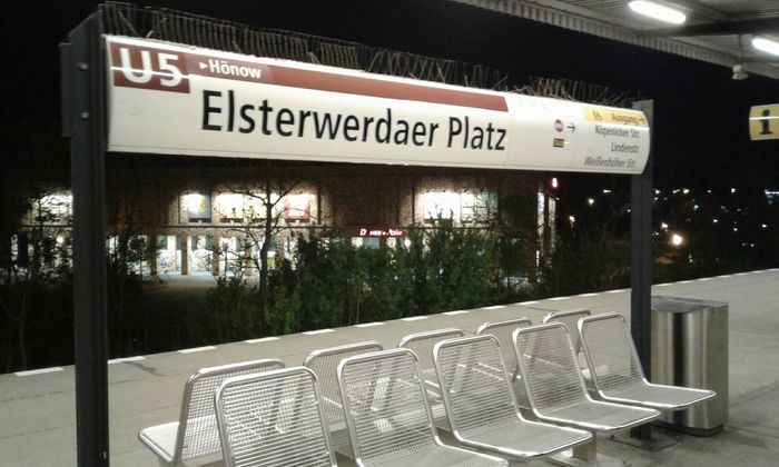 U-Bahnhof Elsterwerdaer Platz