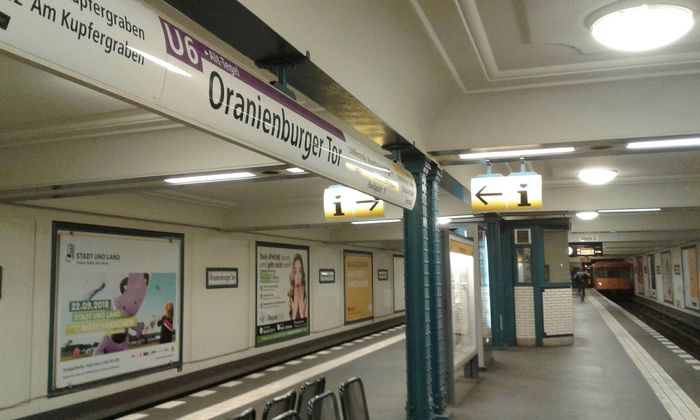 U-Bahnhof Oranienburger Tor