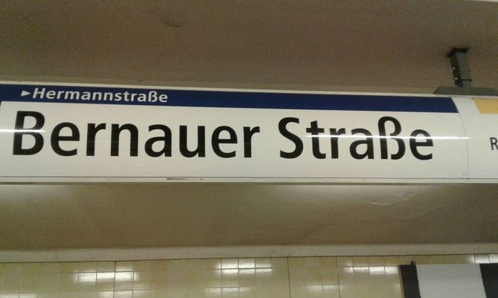 U-Bahnhof Bernauer Straße